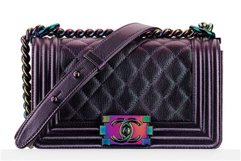 do chanel have snakeskin iridescent boy